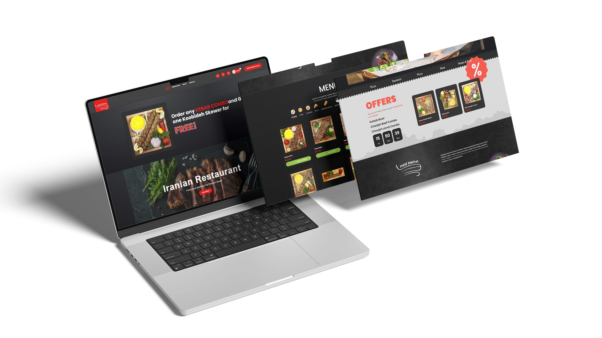 Online-Reservierung für ein Restaurant